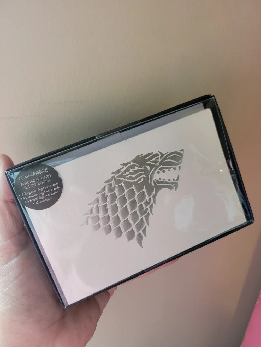 Game Of Thrones House Sigil Note Cards & 